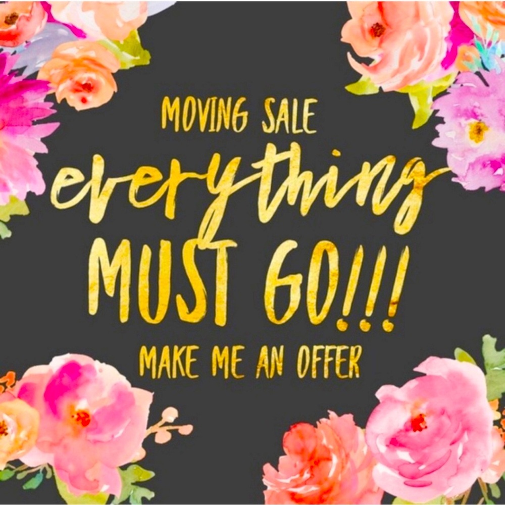 MOVING SALE!!